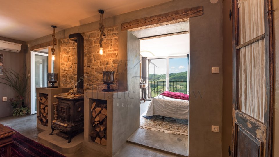 Motovun, kuća 123m2, pogled, prodaja
