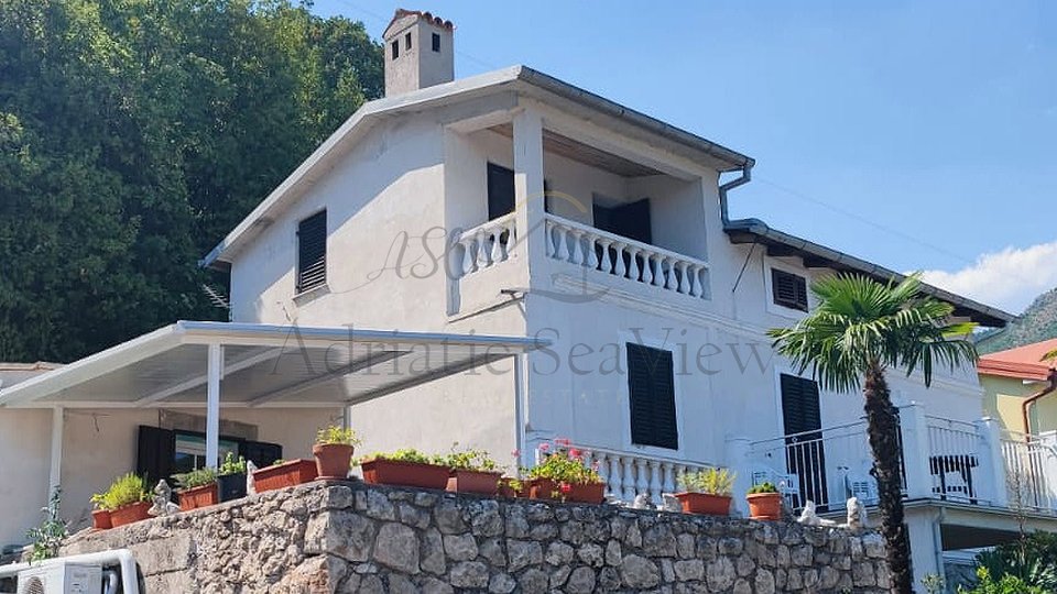 Mošćenička Draga, samostojeća kuća 140m2, pogled, prodaja