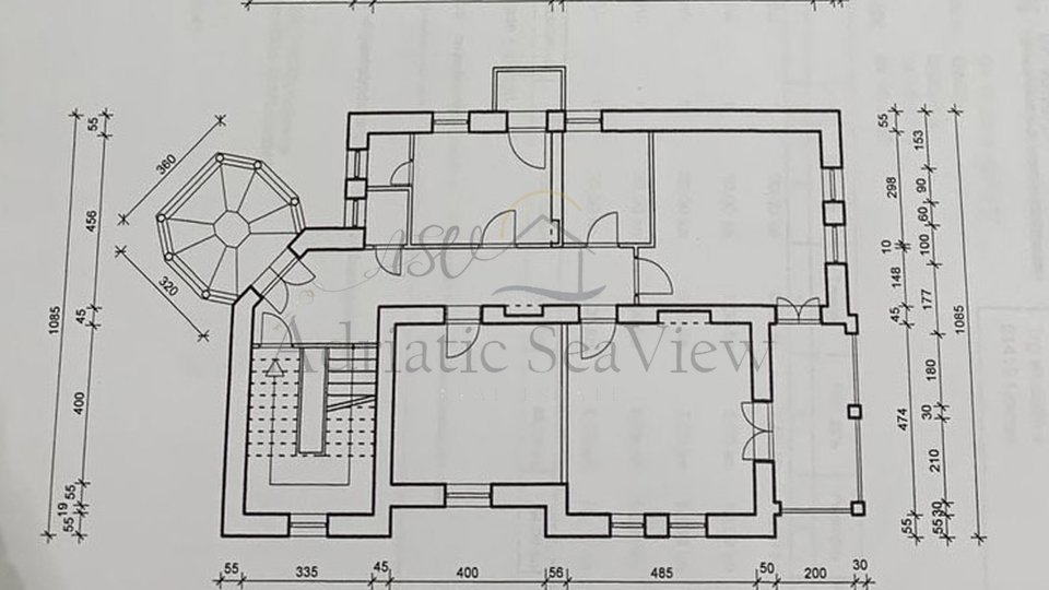 Opatija, stan 108m2, pogled, prodaja